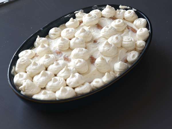 Kokosové tiramisu s Raffaellom - Príprava krok 10