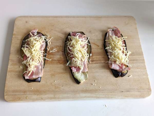 Baklažánové rolky vo fritéze - Príprava krok 3