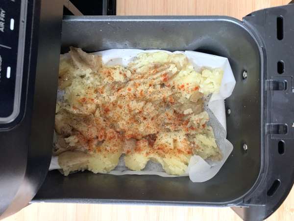 Šťouchané zemiaky s Air Fryer, ultra chrumkavá príloha! - Príprava krok 3