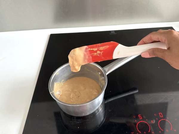 Arašidové brigadeiro, lahodná brazílska sladkosť - Príprava krok 2
