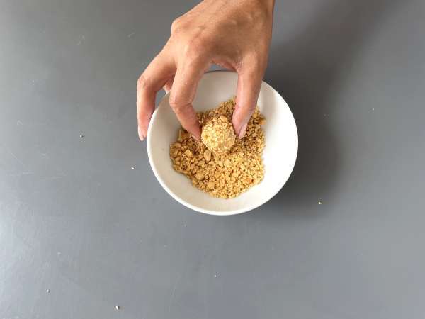 Arašidové brigadeiro, lahodná brazílska sladkosť - Príprava krok 5