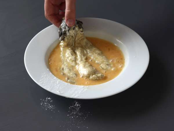 Baklažán obalený v panko strúhanke, japonské kari v štýle katsu, ale vegetariánske - Príprava krok 6