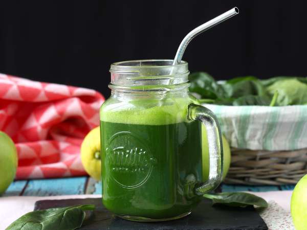 Detoxikačná zelená šťava bez extraktora pre maximum vitamínov! - Príprava krok 6