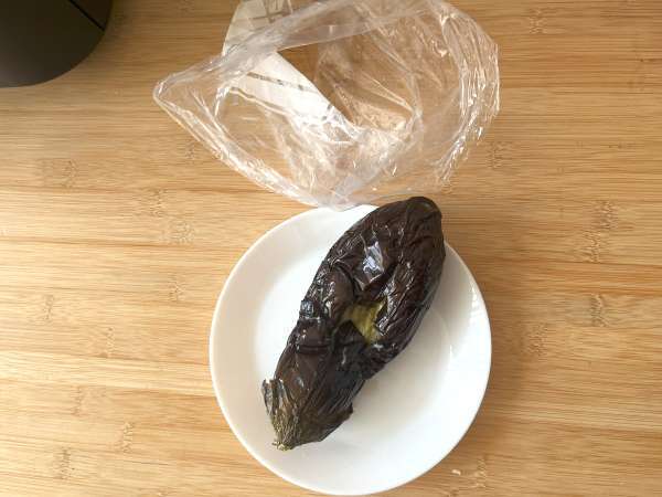 Zapečený baklažán na milánsky spôsob, ale vegetariánsky - Varenie vo fritéze - Príprava krok 4