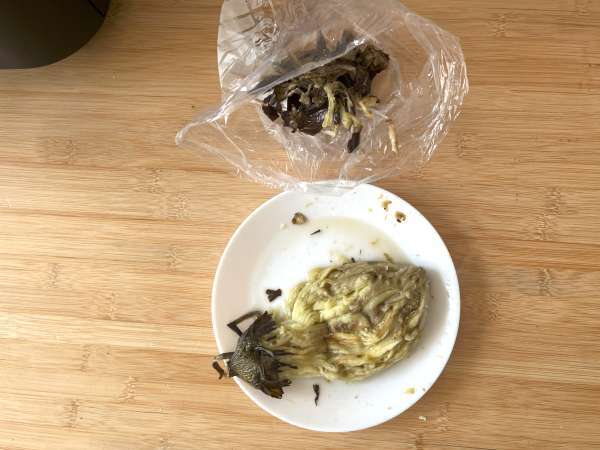 Zapečený baklažán na milánsky spôsob, ale vegetariánsky - Varenie vo fritéze - Príprava krok 5