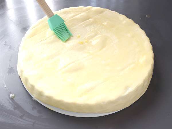 Super osviežujúci letný koláč: ricotta, uhorka a údený losos - Príprava krok 1