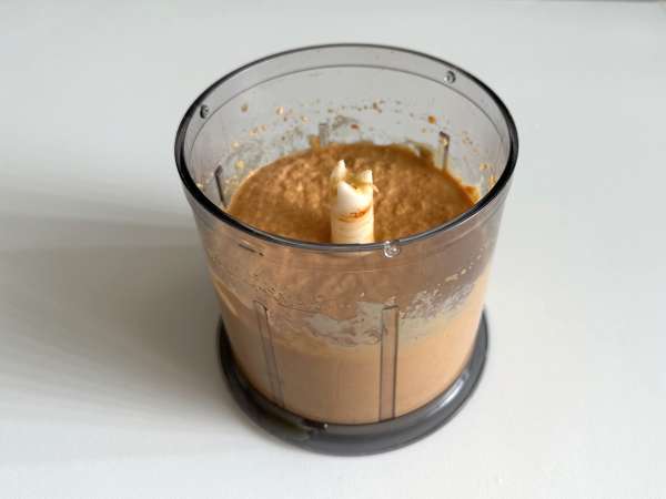 Hummus z červenej papriky - Príprava krok 6