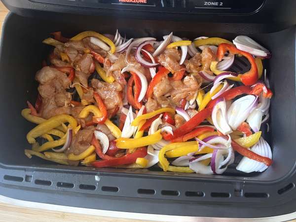 Fajitas vo fritéze Air Fryer: lahodná náplň v krátkom čase! - Príprava krok 4