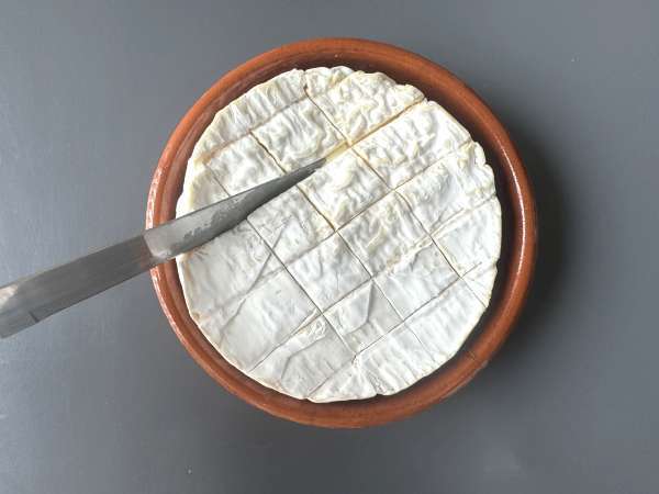 Pečený syr Camembert s Air Fryer! - Príprava krok 2