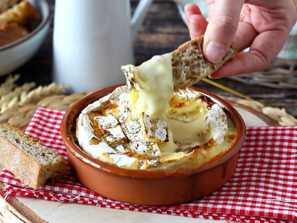 Pečený syr Camembert s Air Fryer! - Príprava krok 6
