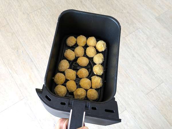 Mozzarelline vo fritéze - Príprava krok 7