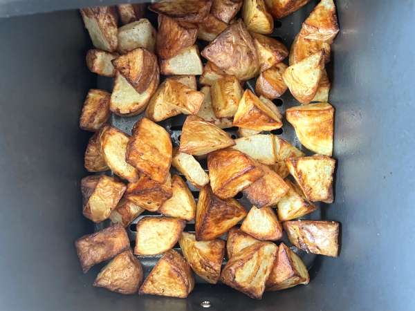 Zemiaky vo fritéze na vzduchu - Príprava krok 4