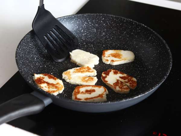 Gyros s halloumi, vegetariánska verzia gréckeho sendviča! - Príprava krok 4
