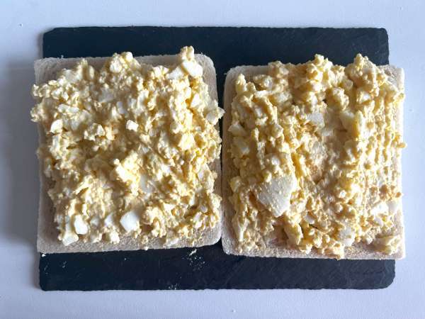 Tamago sando: slávny japonský sendvič s vajíčkom, ktorý nájdete v konbini! - Príprava krok 5