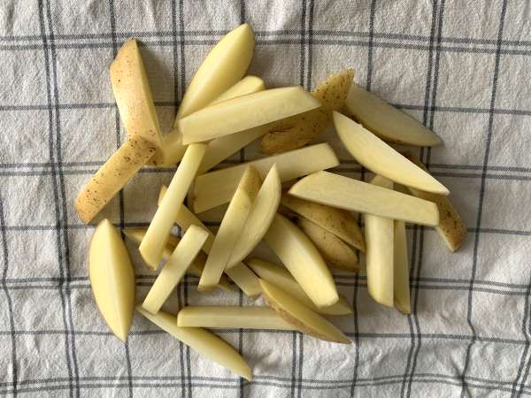 Ako pripraviť chrumkavé hranolky vo fritéze Air Fryer? - Príprava krok 4