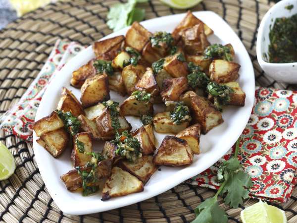 Pečené zemiaky s chimichurri - Príprava krok 7