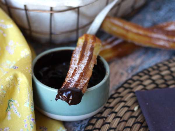 Churros pripravené vo fritéze na vzduchu - Príprava krok 9