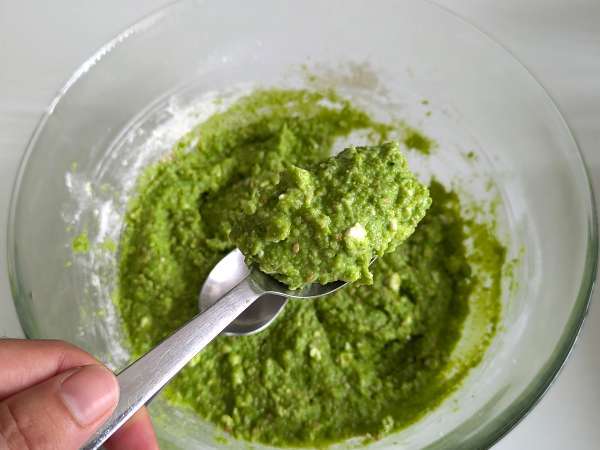 Hráškové a feta mäsové guľky vo fritéze: chutné a veľmi rýchle na prípravu! - Príprava krok 6