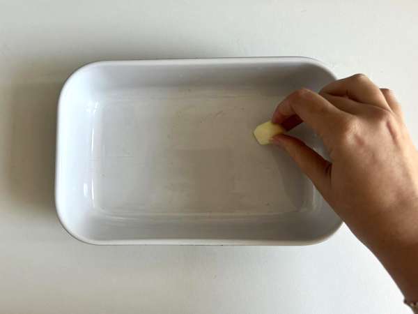 Zemiakový gratin s fritézou Air Fryer - Príprava krok 2