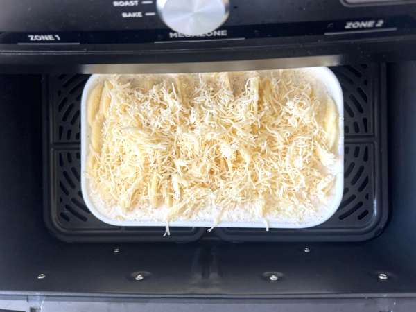 Zemiakový gratin s fritézou Air Fryer - Príprava krok 6