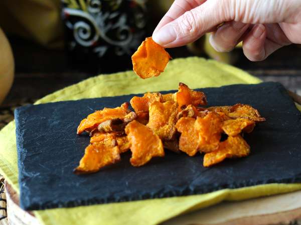 Tekvicové lupienky vo fritéze: ľahké a chutné - Príprava krok 6