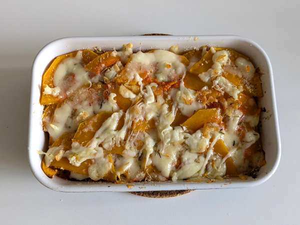 Vegetariánska tekvicová parmigiana - Príprava krok 8