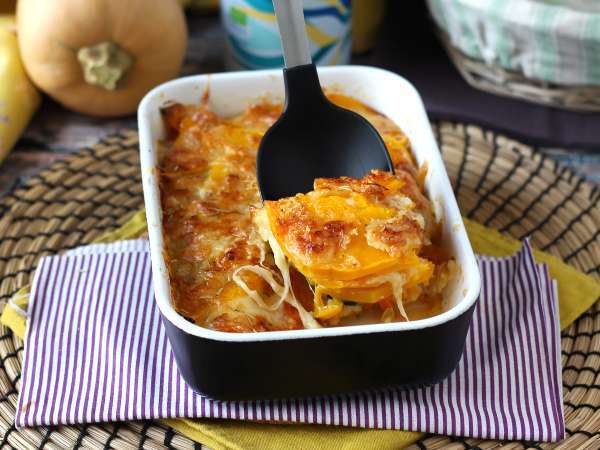 Vegetariánska tekvicová parmigiana - Príprava krok 9