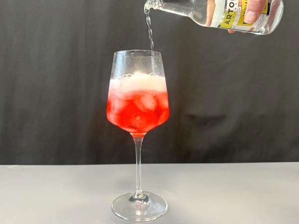 Martini tonik bez alkoholu, svieži ovocný koktail! - Príprava krok 3