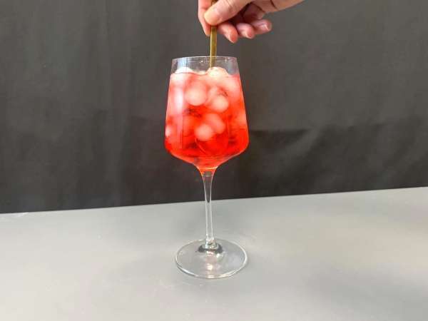 Martini tonik bez alkoholu, svieži ovocný koktail! - Príprava krok 4