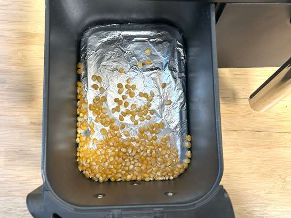 Popcorn vo fritéze, je to možné! - Príprava krok 2