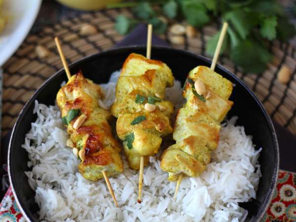 Kuracie kebaby s omáčkou satay, kulinárska cesta do Ázie! - Príprava krok 9