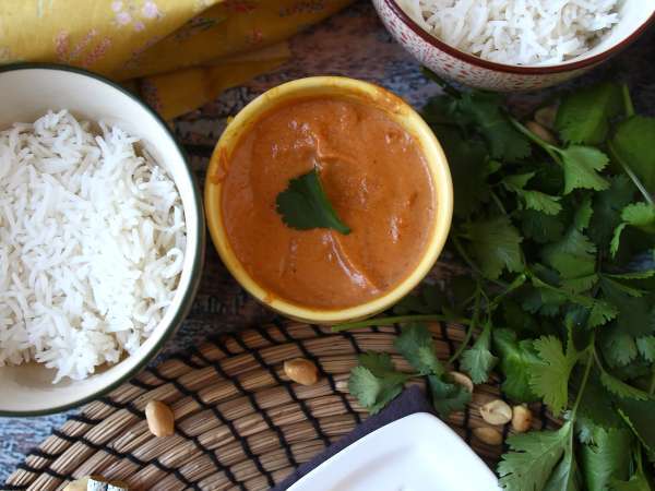 Super upokojujúca arašidová omáčka satay - Príprava krok 5