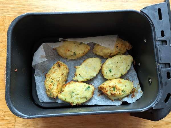 Karfiolové mäsové guľky vo fritéze: úsporný a vegetariánsky recept - Príprava krok 8