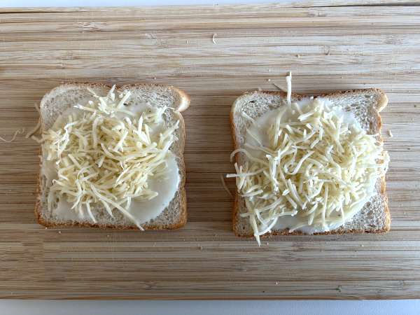 Croque monsieur s AirFryer - Príprava krok 2