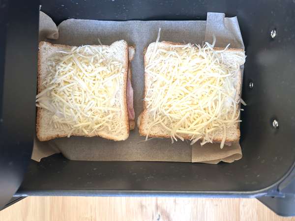 Croque monsieur s AirFryer - Príprava krok 5