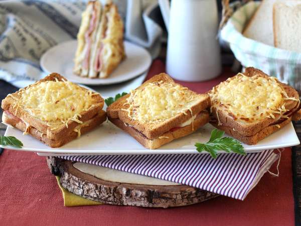 Croque monsieur s AirFryer - Príprava krok 6