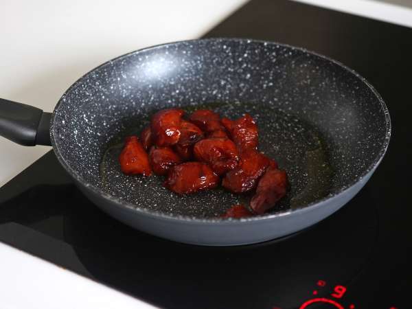 Ako uvariť buldak habanero limetkové rezance, recept s marinovaným kuracím mäsom! - Príprava krok 5