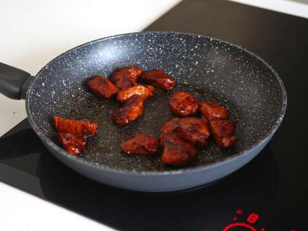 Ako uvariť buldak habanero limetkové rezance, recept s marinovaným kuracím mäsom! - Príprava krok 6