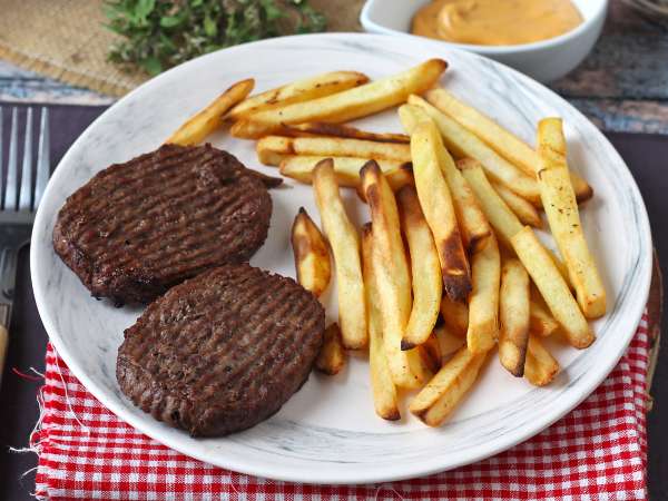 Ako pripraviť mletý steak vo fritéze Air Fryer? - Príprava krok 3