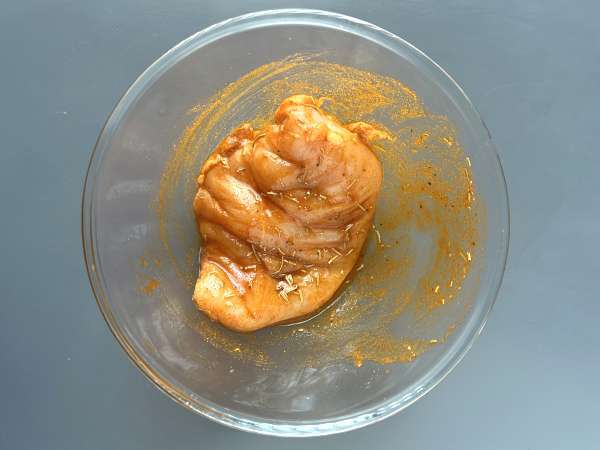 Ako pripraviť kuracie prsia vo fritéze Air Fryer? - Príprava krok 2