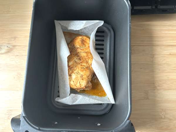 Ako pripraviť kuracie prsia vo fritéze Air Fryer? - Príprava krok 4