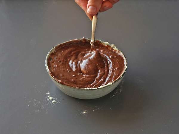 Čokoládová pena so srvátkovým proteínom - Príprava krok 3