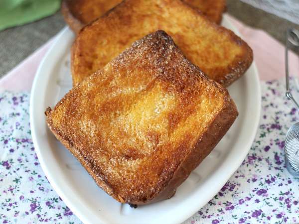 Torrijas vo fritéze s brioškovým chlebom, tradícia bez komplikácií - Príprava krok 8
