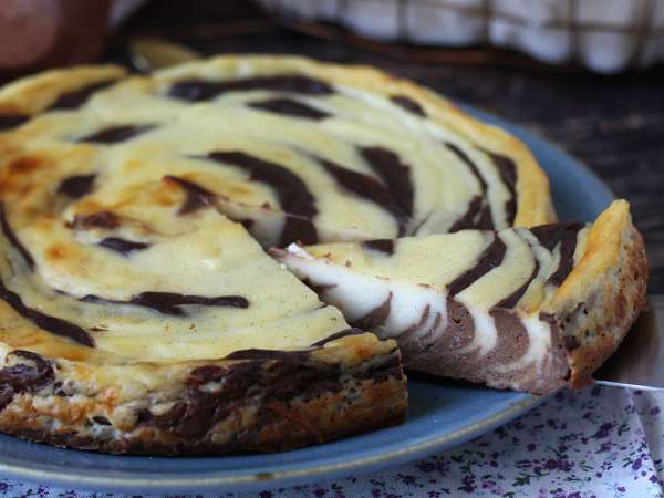Mramorovaný flan bez pečiva, veľmi jednoduchý na prípravu pre zaručený wow efekt - Príprava krok 10