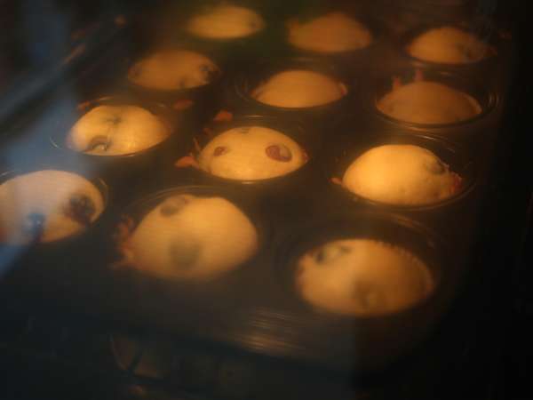 Čučoriedkové muffiny, mini verzia pyrenejského koláča! - Príprava krok 7