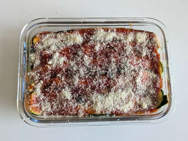 Cuketa parmigiana vo fritéze: rýchla, ľahká a chrumkavá - Príprava krok 8