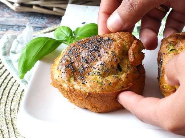 Cuketové muffiny vo fritéze: ľahký a nadýchaný recept - Príprava krok 8