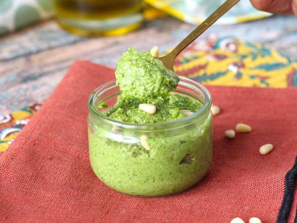Čerstvé a krémové rukolové pesto za 5 minút - Príprava krok 3