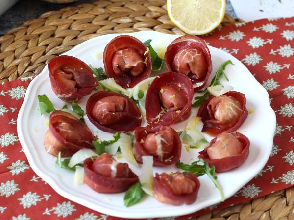 Tortelloni di bresaola plnené rukolou a syrom ricotta: chutné a hotové za 10 minút! - Príprava krok 7