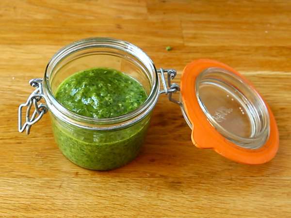 Krémové pesto cannelloni au gratin: jednoduchý a chutný recept - Príprava krok 1